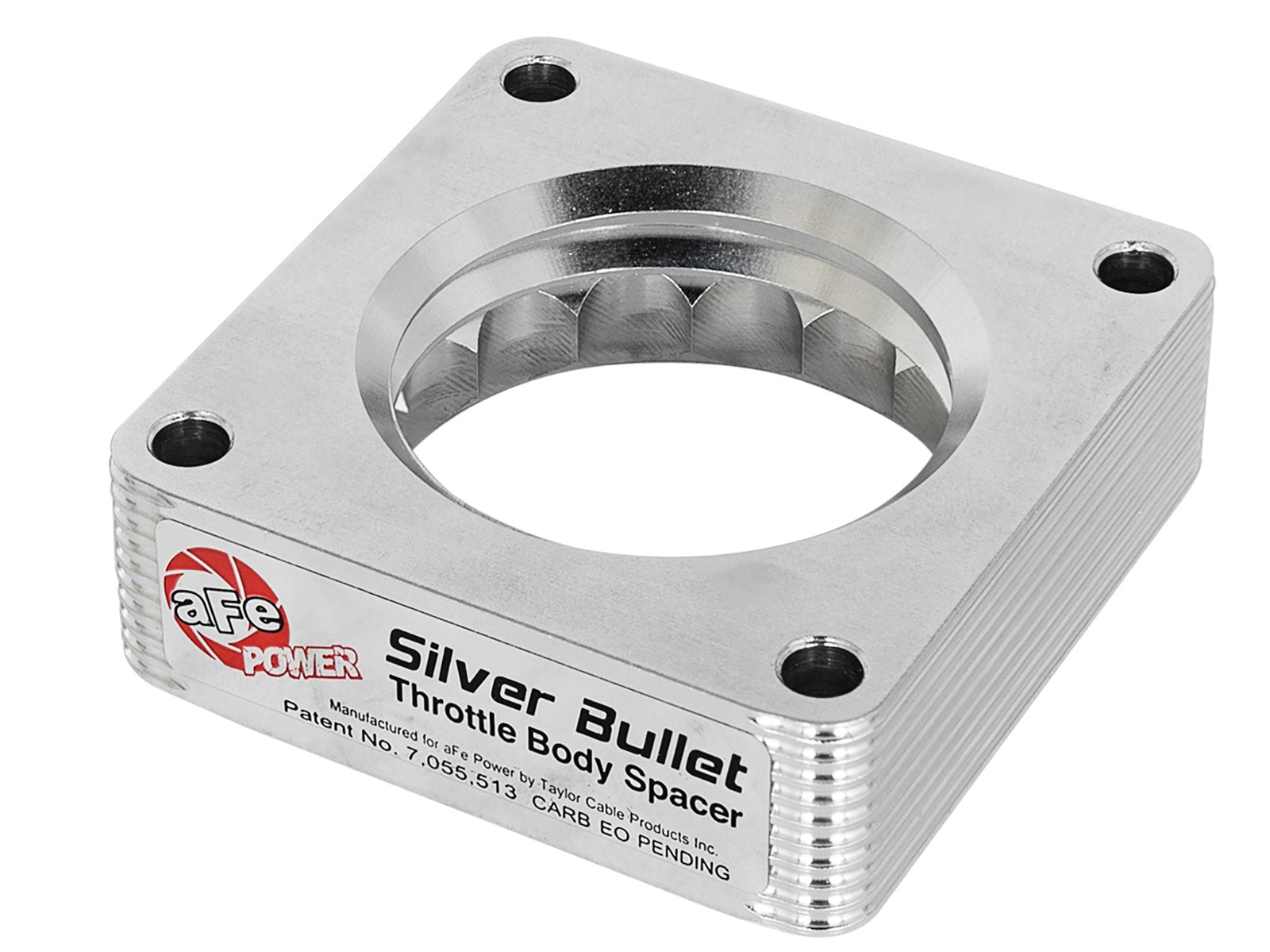 aFe Silver Bullet Throttle Body Spacer 03-06 Nissan 350Z V6 3.5L (VQ35DE) - 46-36008
