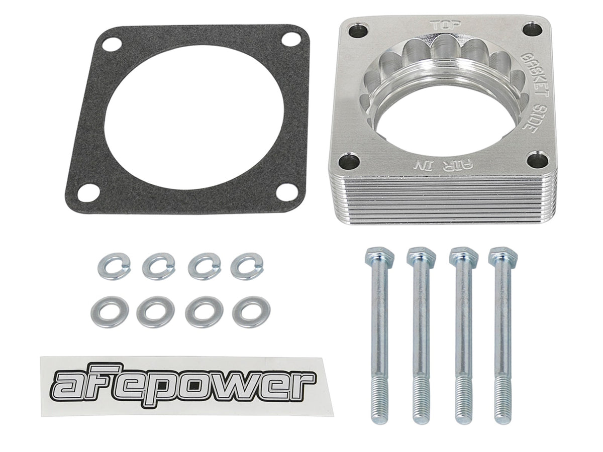 aFe Silver Bullet Throttle Body Spacer 03-06 Nissan 350Z V6 3.5L (VQ35DE) - 46-36008