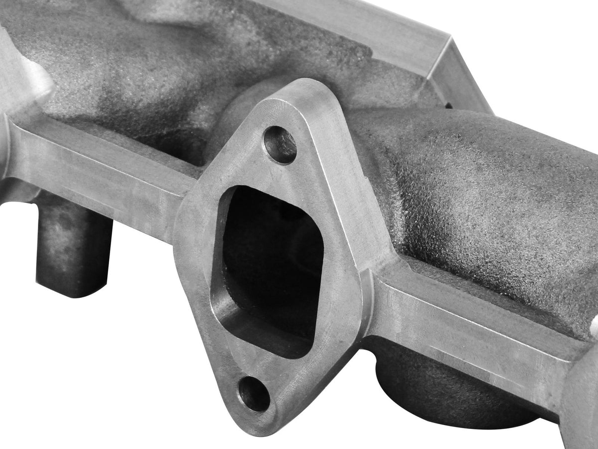 aFe Power BladeRunner Ported Ductile Iron Exhaust Manifold 94-98 Dodge Diesel Trucks L6-5.9L (td) - 46-40044-1