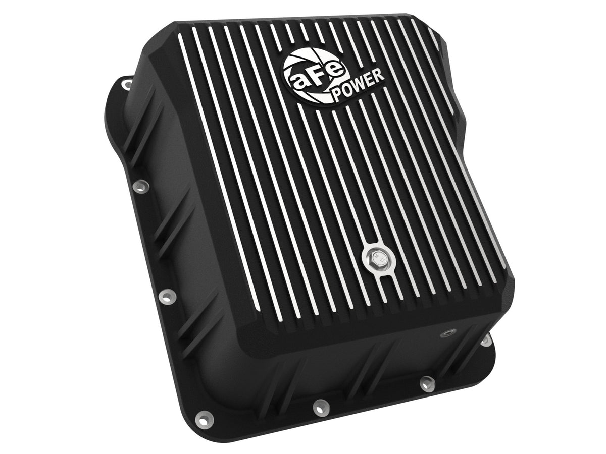 aFe Power Cover Trans Pan Machined Trans Pan GM Diesel Trucks 01-12 V8-6.6L Machined - 46-70072