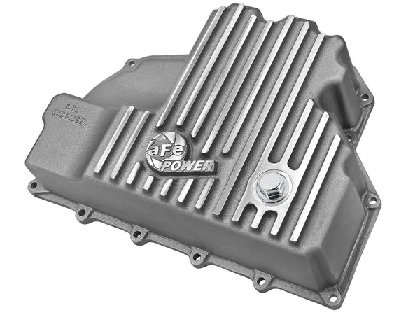 AFE Engine Oil Pan Raw; 14-16 Dodge RAM 1500 EcoDiesel 3.0L V6 (td) - 46-70280