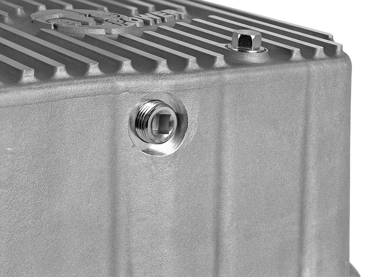aFe Street Series Deep Engine Oil Pan 01-10 GM Duramax V8-6.6L (td) - 46-70330