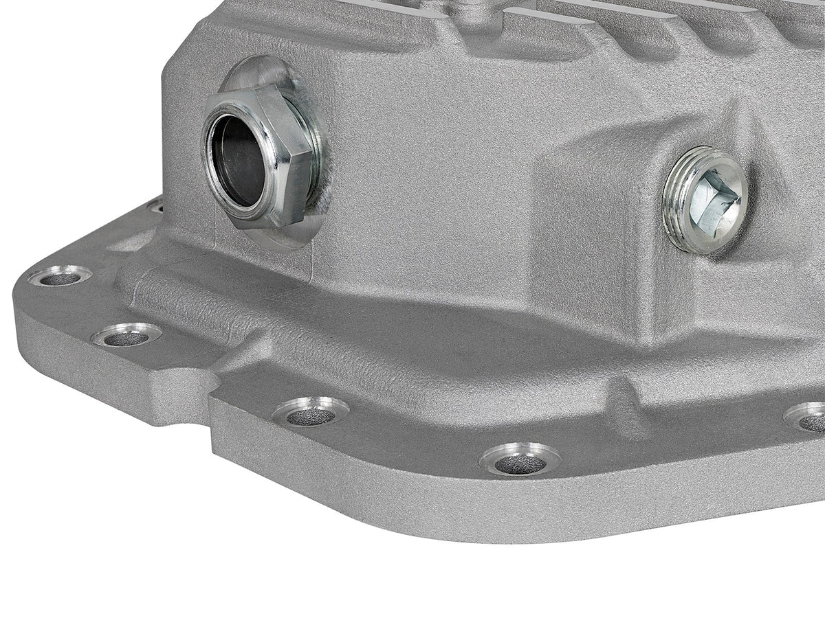 aFe Power Rear Diff Cover Raw Finish 2017 Ford F-350/F-450 V8 6.7L (td) Dana M300-14 (Dually) - 46-70380