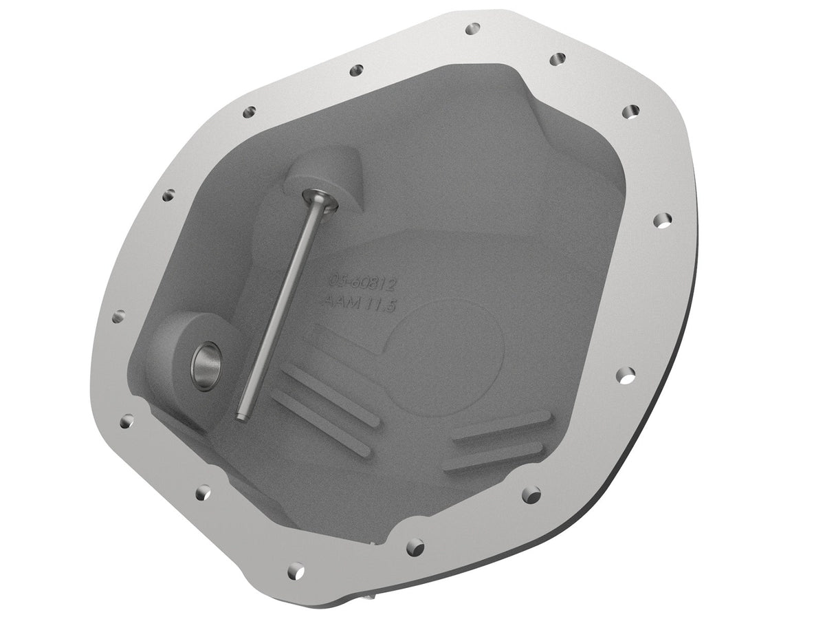 aFe Power Pro Series Rear Differential Cover Black w/ Machined Fins 14-18 Dodge Trucks 2500/3500 - 46-70392