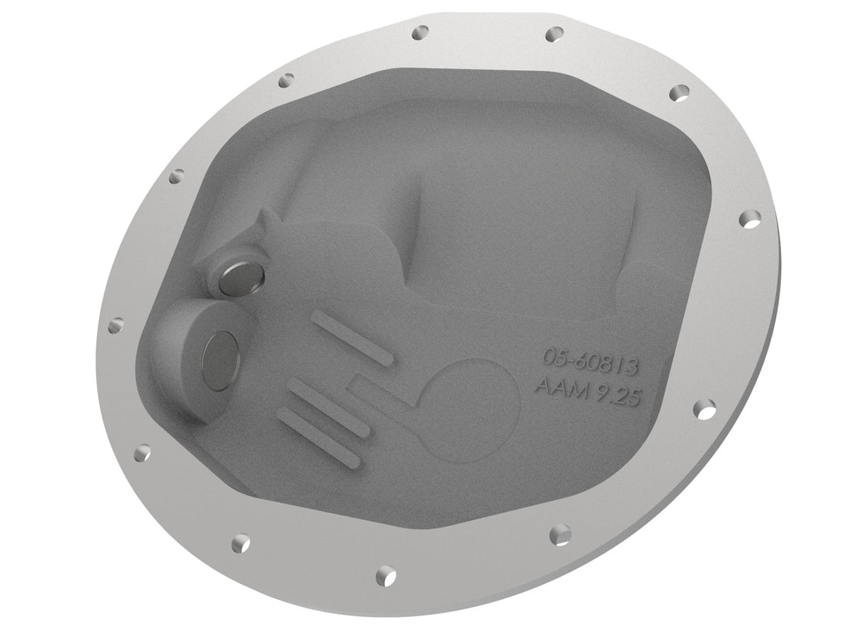 aFe Power Street Series Front Differential Cover Raw w/ Machined Fins 13-18 RAM V8 5.7/6.4L - 46-70400