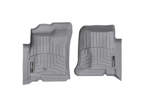 Weathertech - FloorLiner™ DigitalFit® Gray Front & Rear Set 05-10 Dodge Dakota / 06-09 Mitsubishi Raider / 11 Ram Dakota