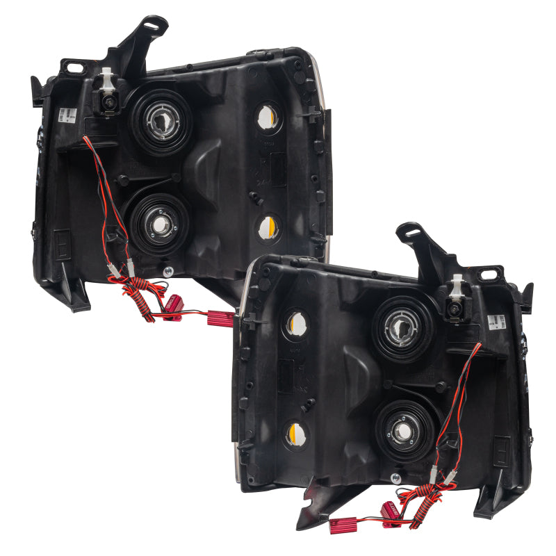 Oracle 07-13 Chevrolet Silverado SMD HL - Round Style - White SEE WARRANTY - 7007-001