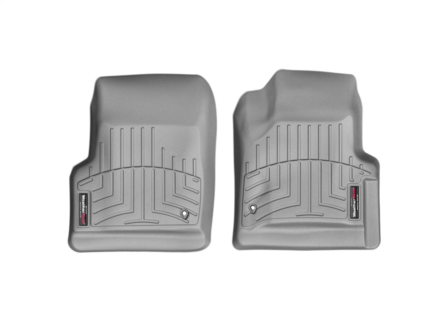 Weathertech - FloorLiner™ DigitalFit® Gray Front & Rear Set 97-06 Jeep Wrangler - 46042-1-2
