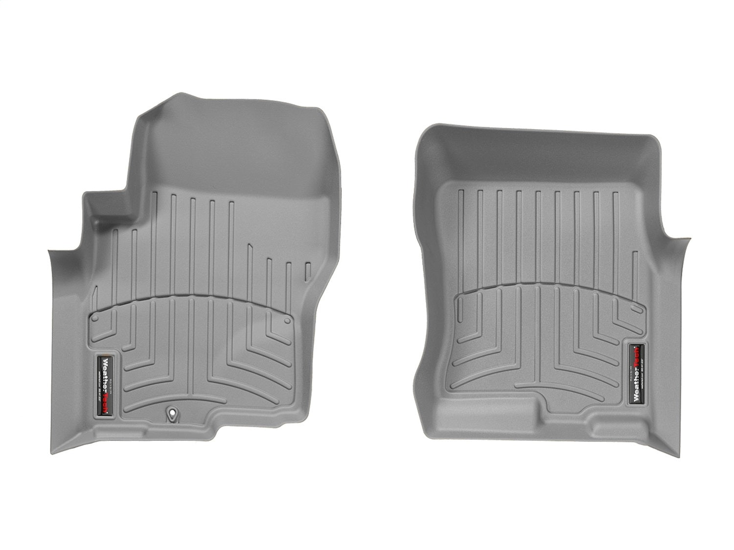 Weathertech - FloorLiner™ DigitalFit® Gray Front & Rear Set 05-08 Nissan Frontier - 46047-1-4