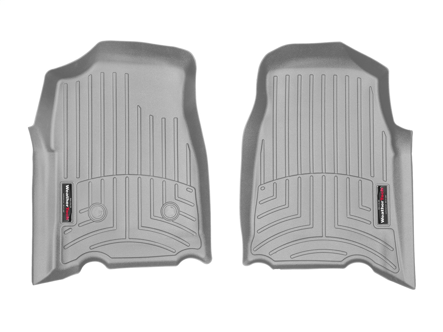 Weathertech - FloorLiner™ DigitalFit® Gray Front & Rear Set - 46076-1-2