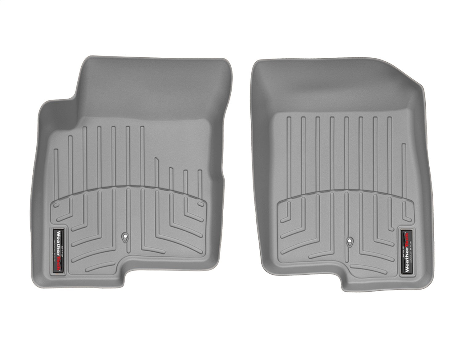 Weathertech - FloorLiner™ DigitalFit® Gray Front & Rear Set 07-12 Dodge Caliber / 07-17 Jeep Compass / 07-17 Jeep Patrio