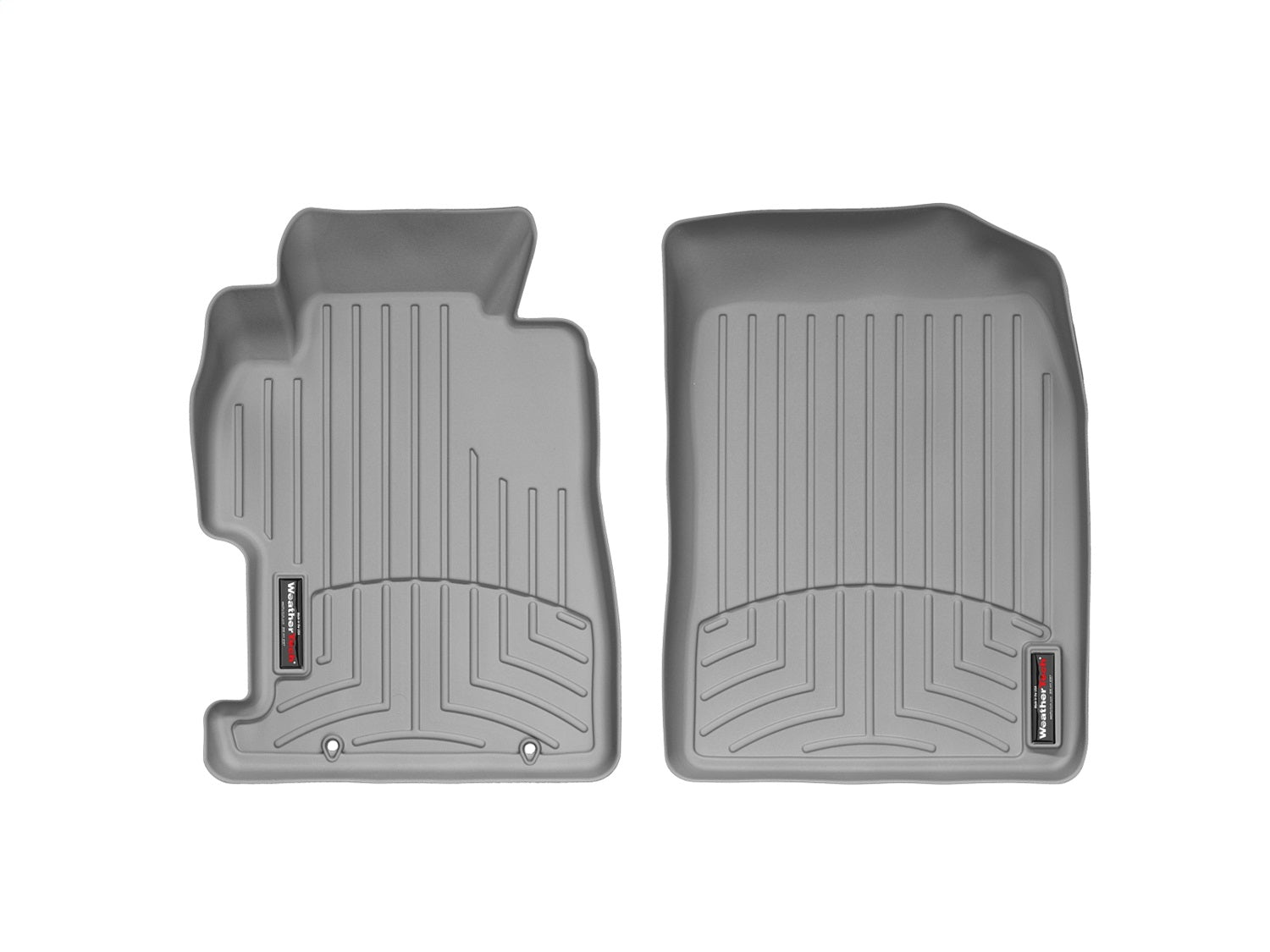 Weathertech - FloorLiner™ DigitalFit® Gray Front & Rear Set 06-11 Honda Civic - 46090-1-2