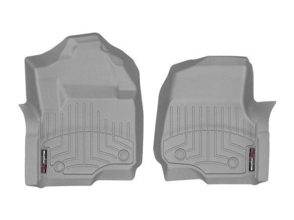 Weathertech - FloorLiner™ DigitalFit® Gray Front & Rear Set 17-22 Ford F-250 / 17-22 Ford F-350 / 17 Ford F-450-Super-Du
