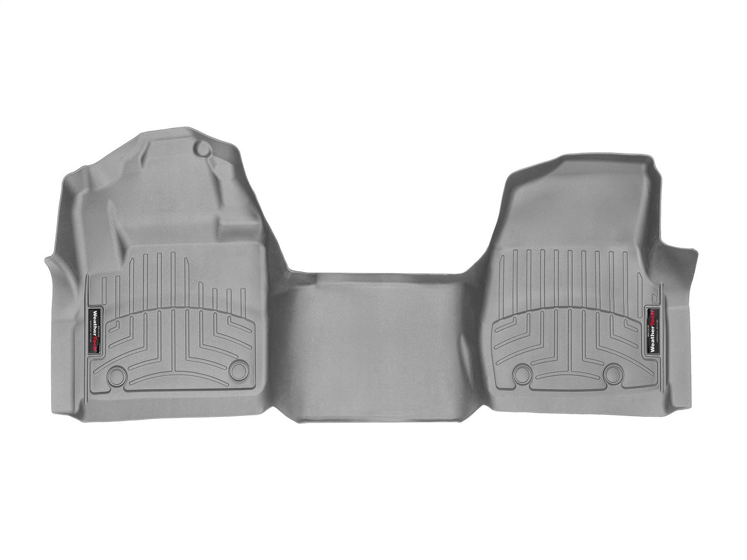 Weathertech - FloorLiner™ DigitalFit® - Gray Front 17-22 Ford F-250 / 17-22 Ford F-350 - 4610281