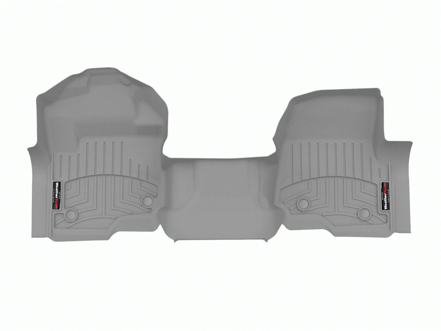 Weathertech - FloorLiner™ DigitalFit® Gray Front & Rear Set 23-26 Ford F-250 / 23-26 Ford F-350 - 4610331-466975