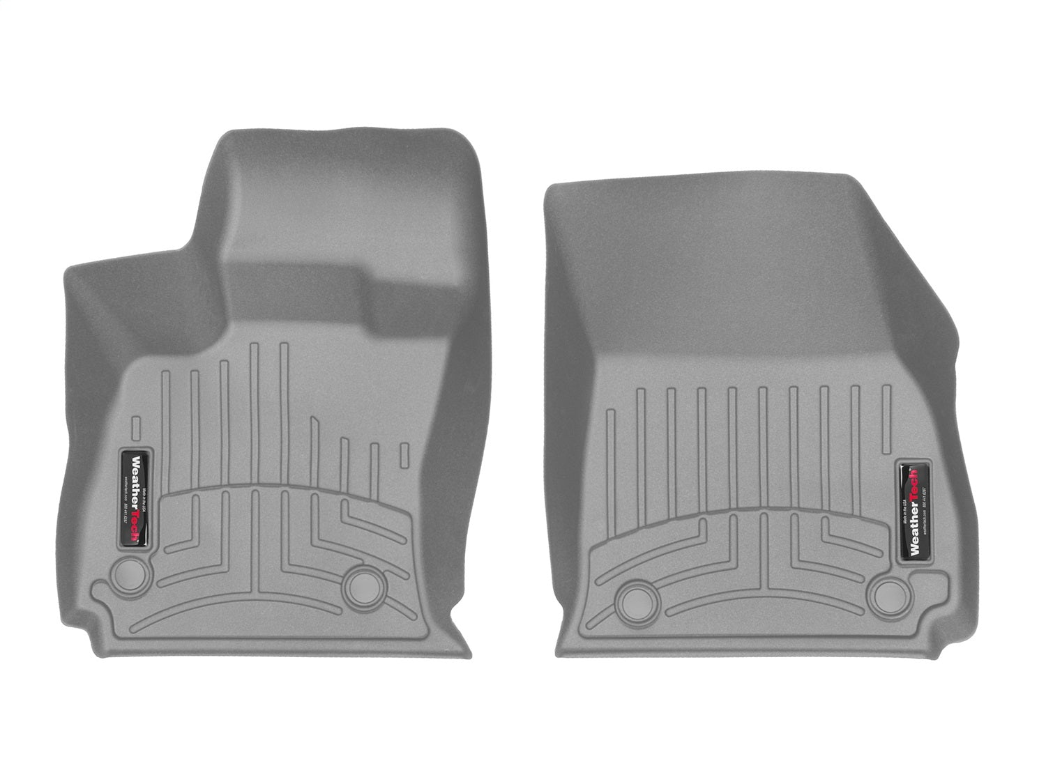 Weathertech - FloorLiner™ DigitalFit® Gray Front & Rear Set 17-20 Lincoln Continental - 461034-1-2