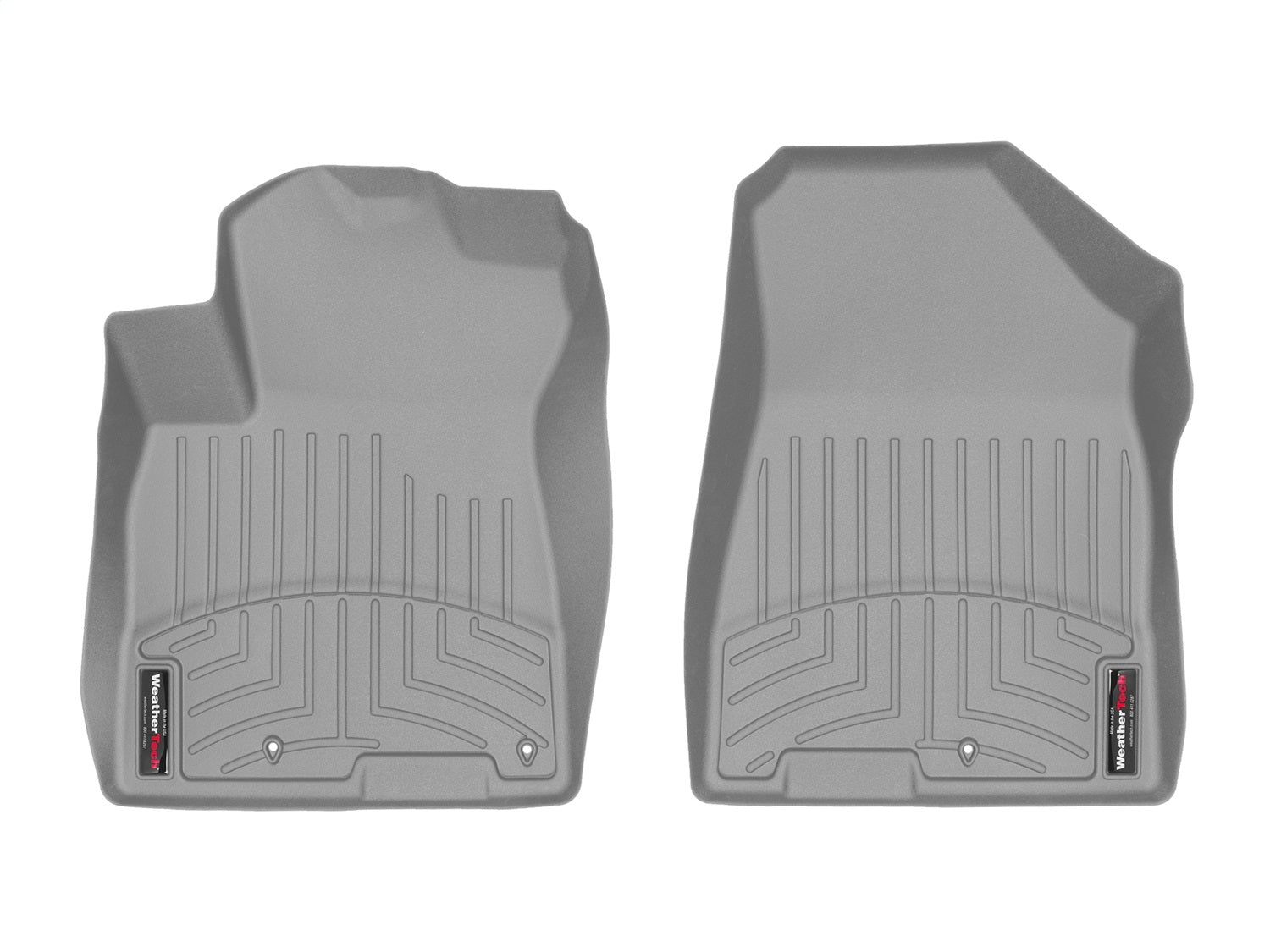Weathertech - FloorLiner™ DigitalFit® Gray Front & Rear Set 17-22 Kia Niro - 461036-1-3IM