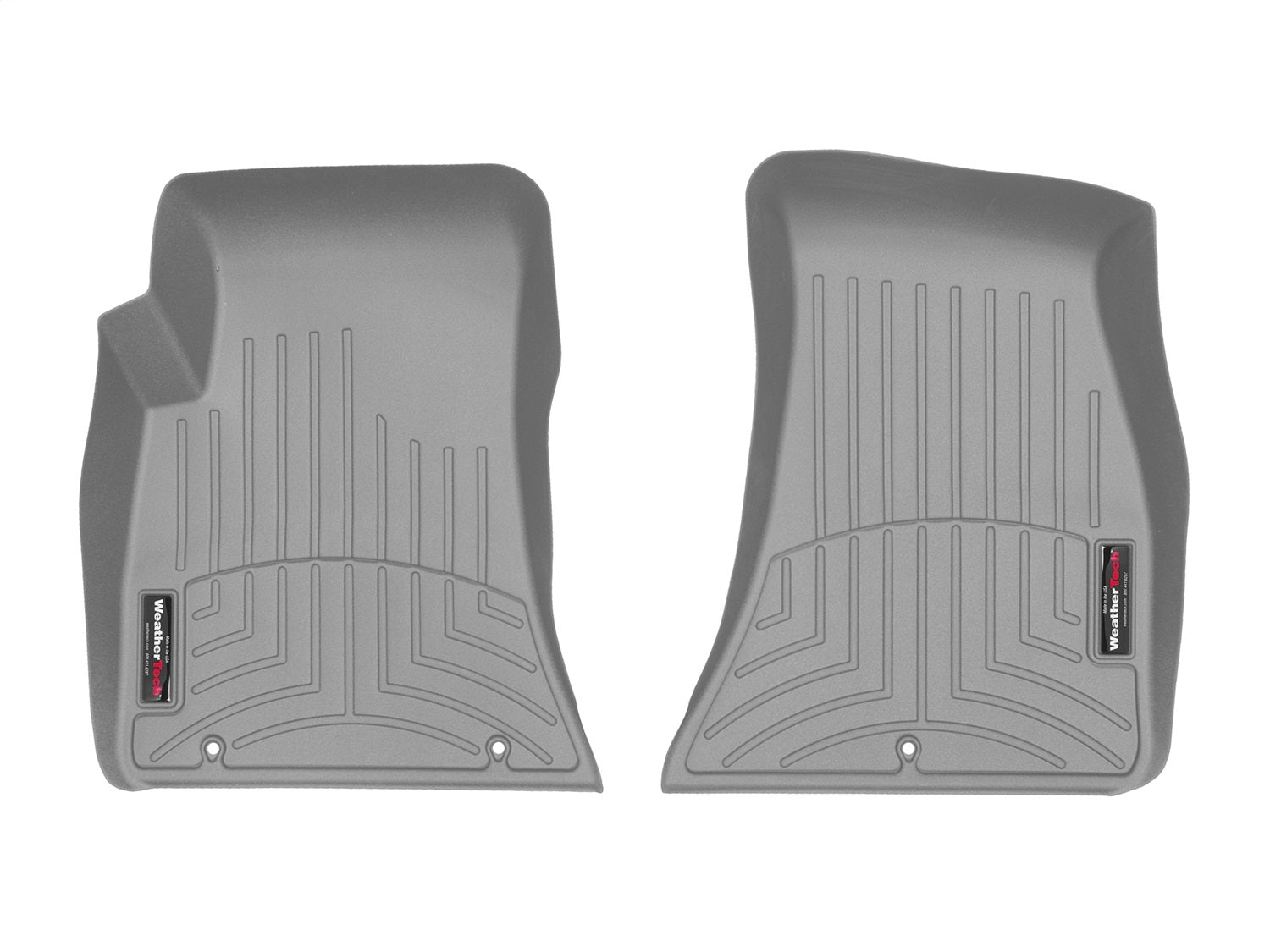 Weathertech - FloorLiner™ DigitalFit® Gray Front & Rear Set 15-23 Dodge Challenger - 4610491-463862