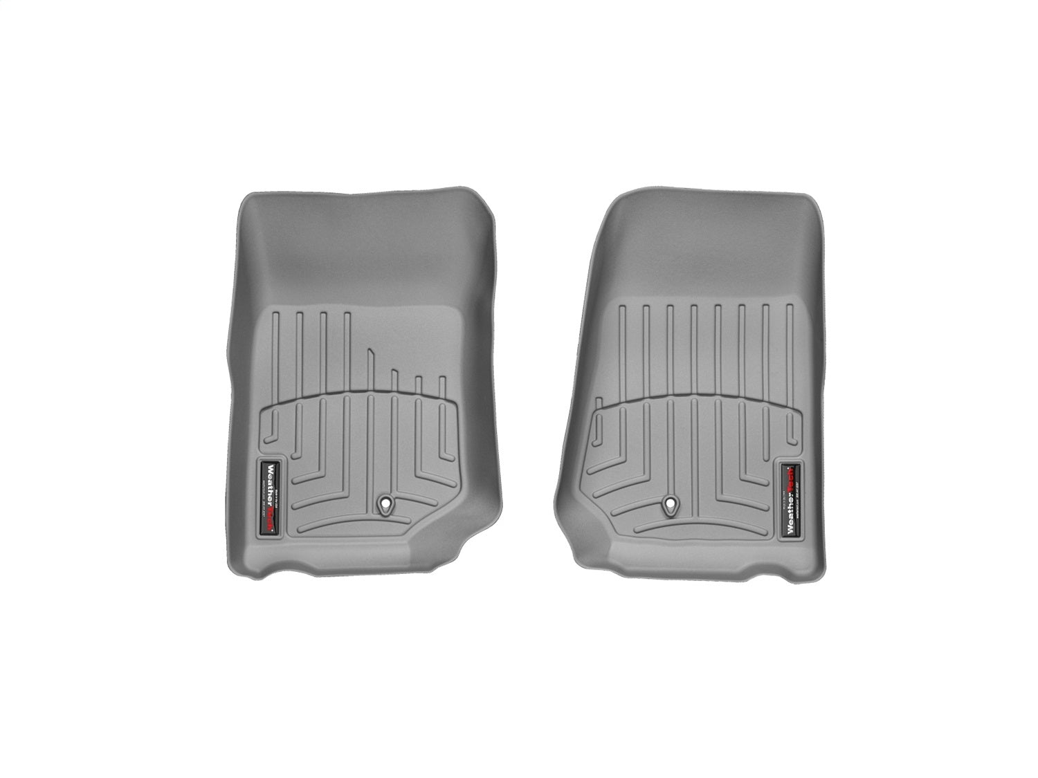 Weathertech - FloorLiner™ DigitalFit® Gray Front & Rear Set 07-13 Jeep Wrangler - 46105-1-2IM