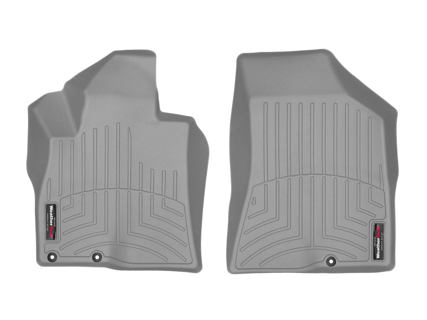 Weathertech - FloorLiner™ DigitalFit® Gray Front & Rear Set 09 Hyundai Santa-Fe - 4610761-460962