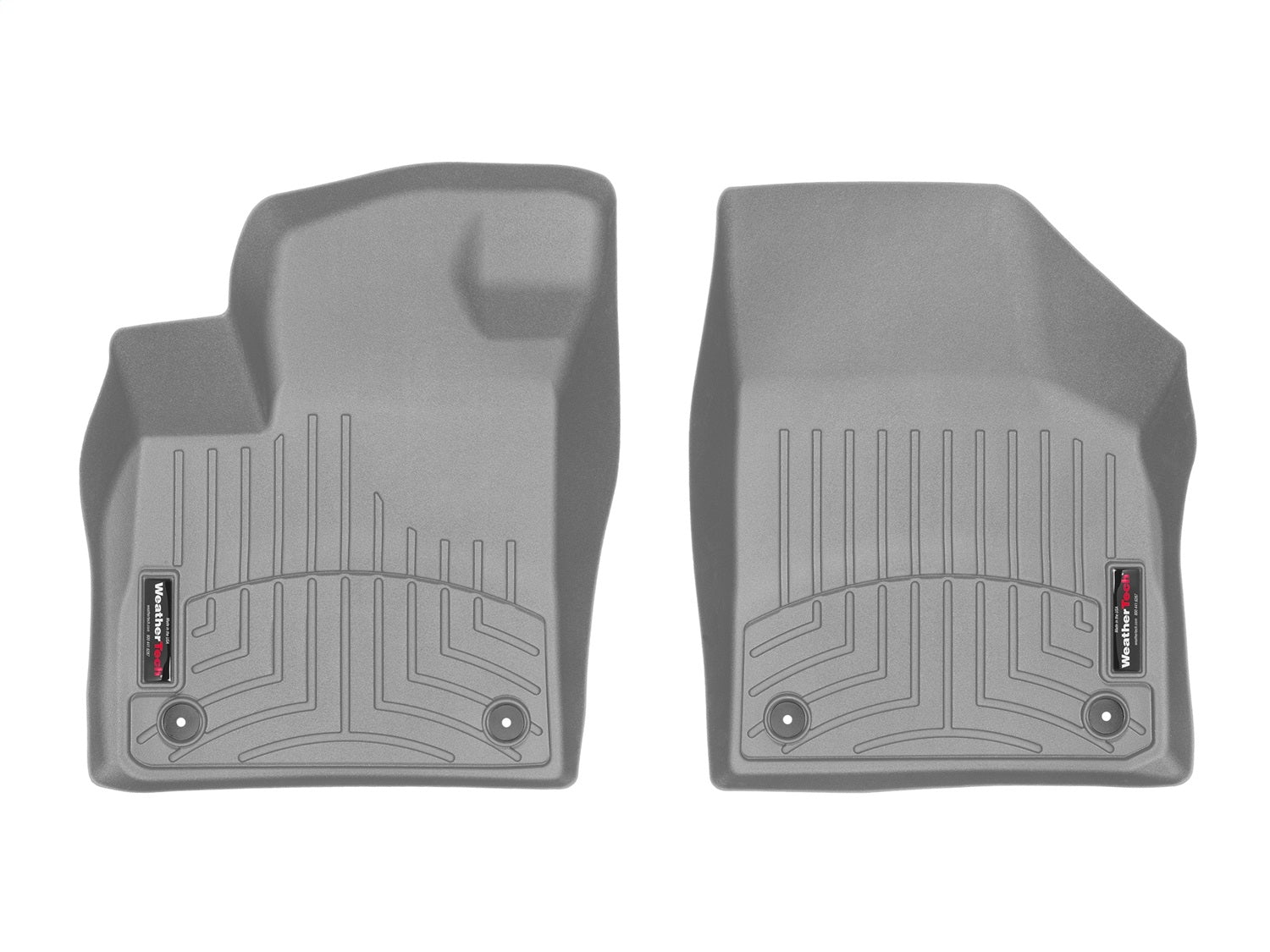 Weathertech - FloorLiner™ DigitalFit® Gray Front, Rear & Third Row Set 18-24 Volkswagen Atlas - 461084-1-4-3