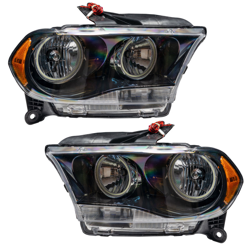 Oracle 11-13 Dodge Durango SMD HL Halogen - Black - White SEE WARRANTY - 7102-001