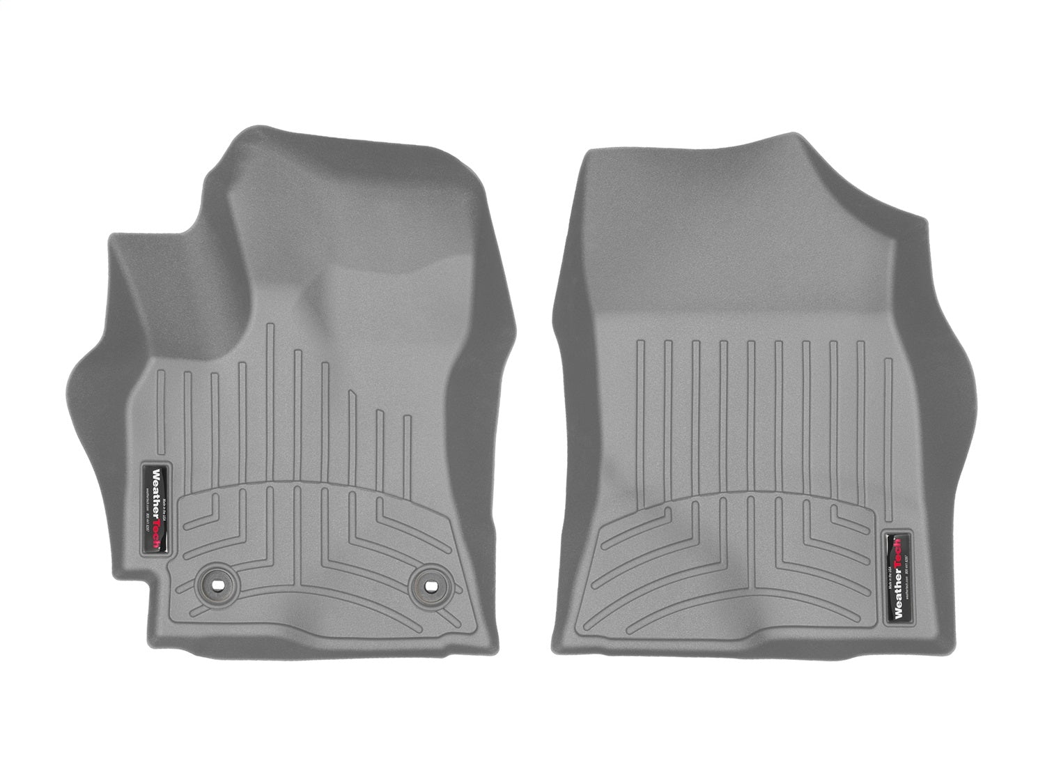 Weathertech - FloorLiner™ DigitalFit® Gray Front & Rear Set 17-19 Toyota Corolla - 4611091-465802IM