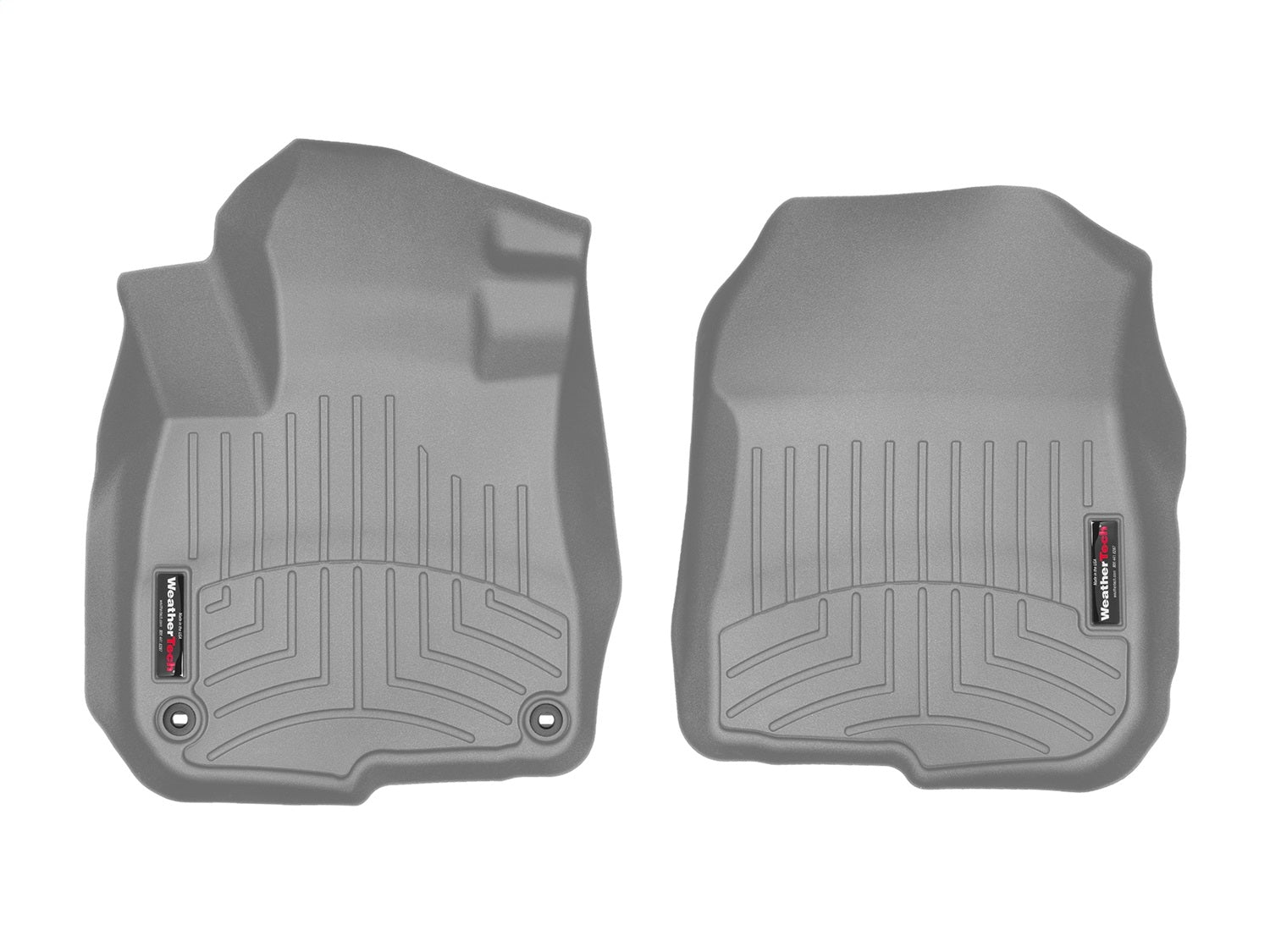 Weathertech - FloorLiner™ DigitalFit® Gray Front & Rear Set 17-22 Honda CR-V - 461110-1-2IM