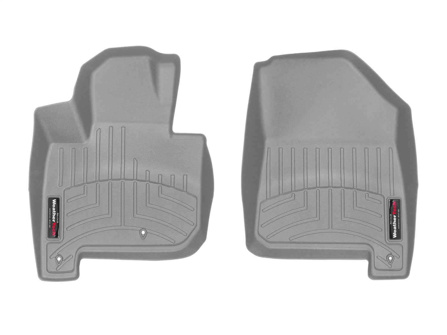 Weathertech - FloorLiner™ DigitalFit® Gray Front & Rear Set 15-18 Kia Soul - 461116-1-2