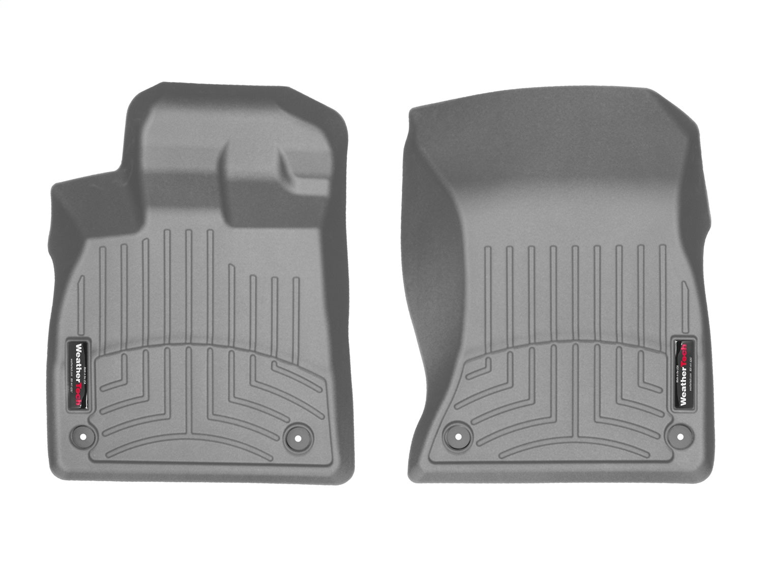 Weathertech - FloorLiner™ DigitalFit® Gray Front & Rear Set 18-25 Audi Q5 / 18-25 Audi SQ5 - 461146-1-2IM