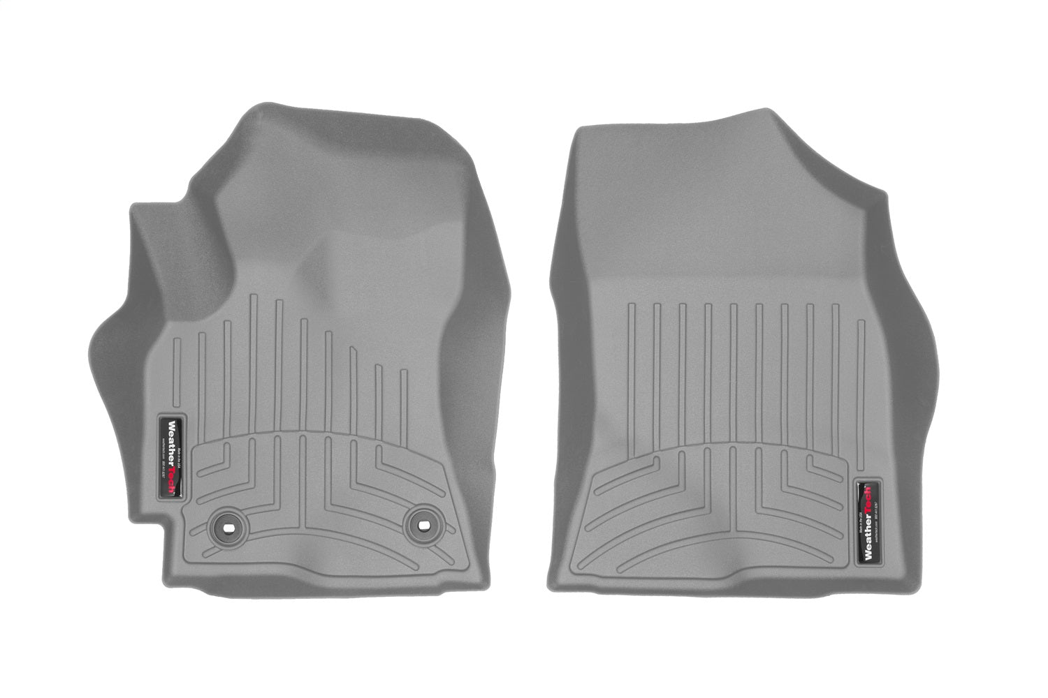 Weathertech - FloorLiner™ DigitalFit® Gray Front & Rear Set 17-19 Toyota Corolla - 4611641-465802