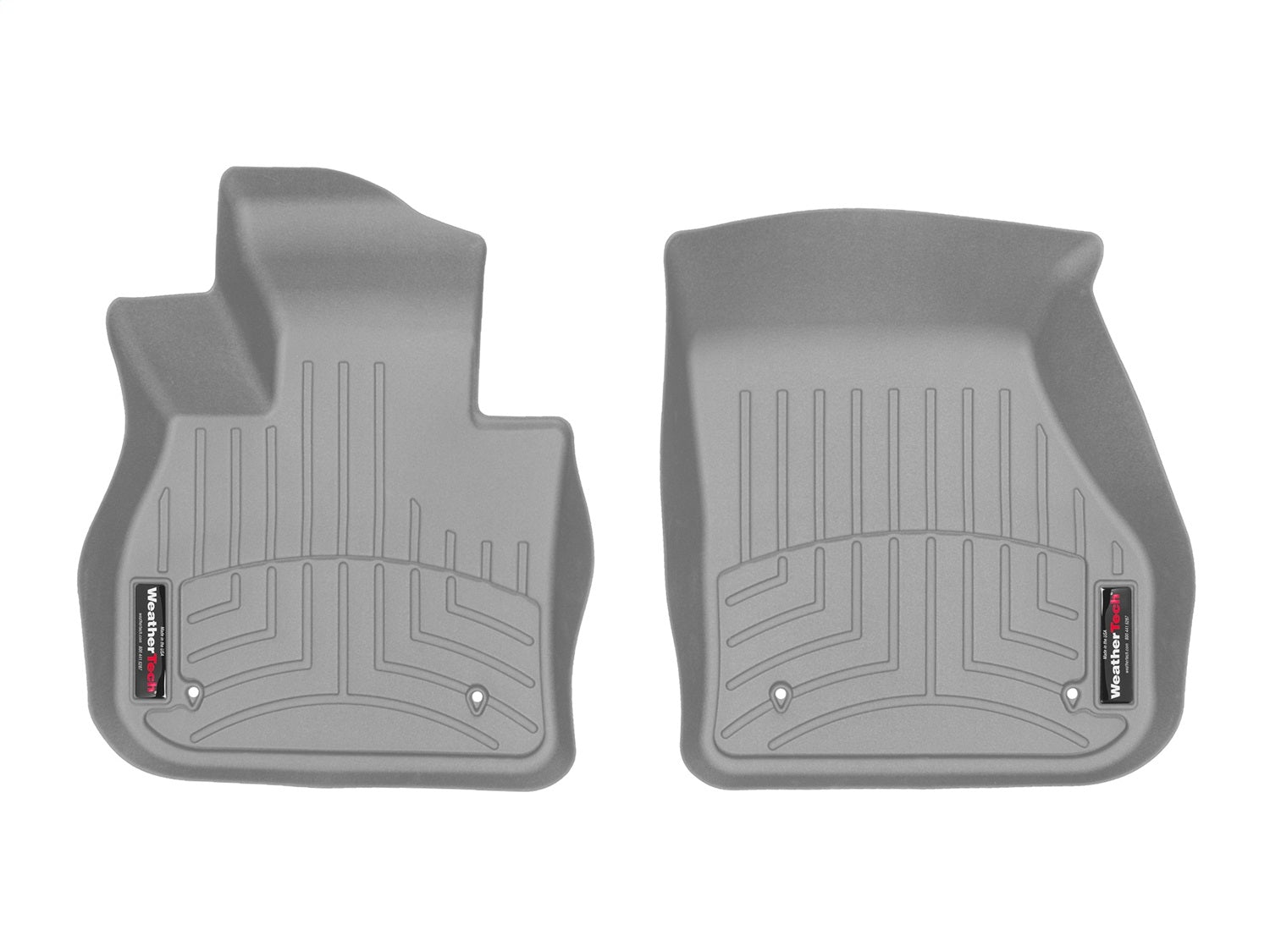Weathertech - FloorLiner™ DigitalFit® Gray Front & Rear Set 17-24 Mini Cooper-Countryman - 461178-1-2