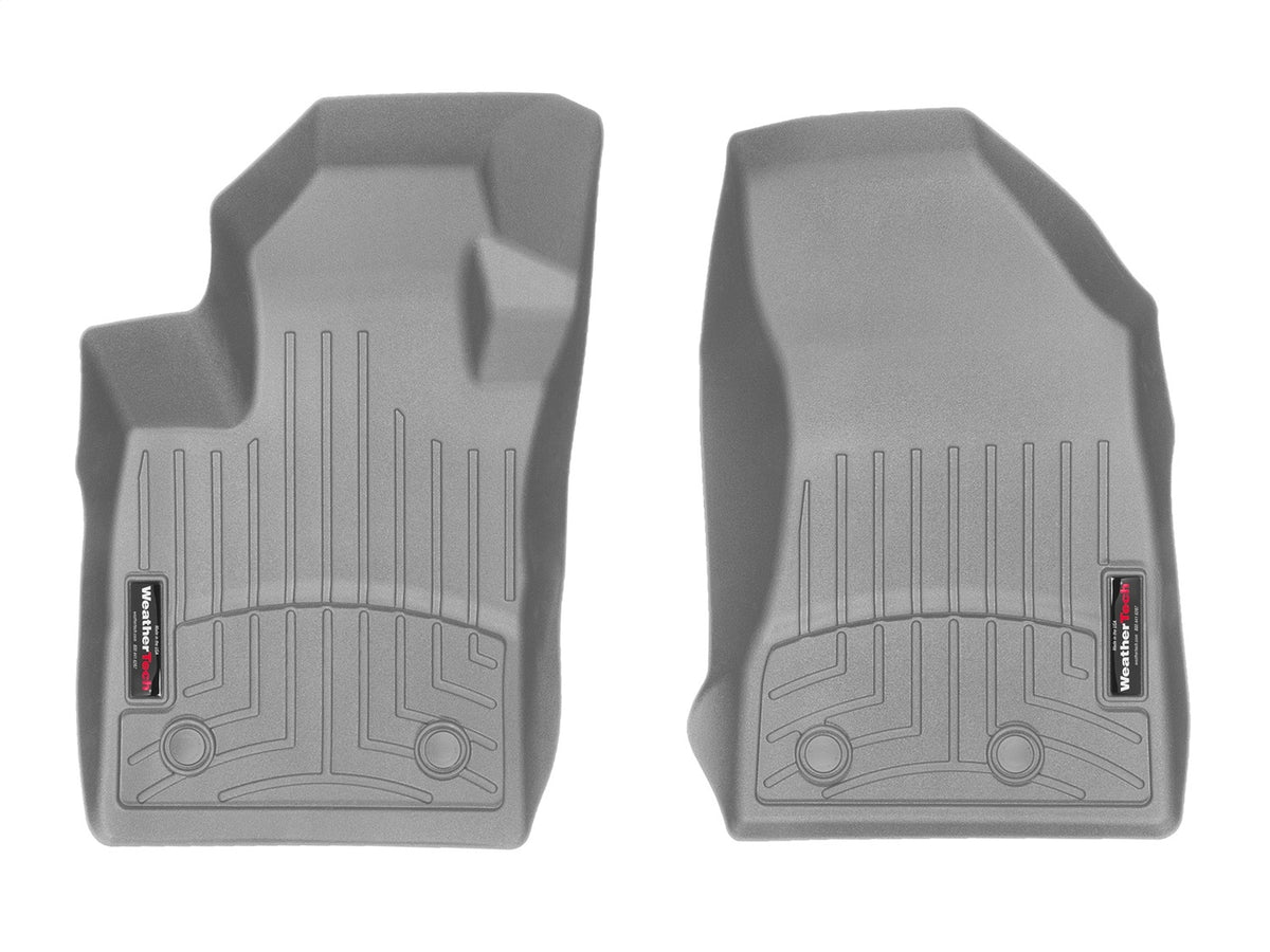 Weathertech - FloorLiner™ DigitalFit® Gray Front & Rear Set 17-25 Jeep Compass - 461205-1-2