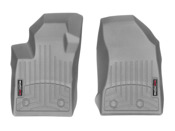 Weathertech - FloorLiner™ DigitalFit® Gray Front & Rear Set 17-25 Jeep Compass - 461205-1-2