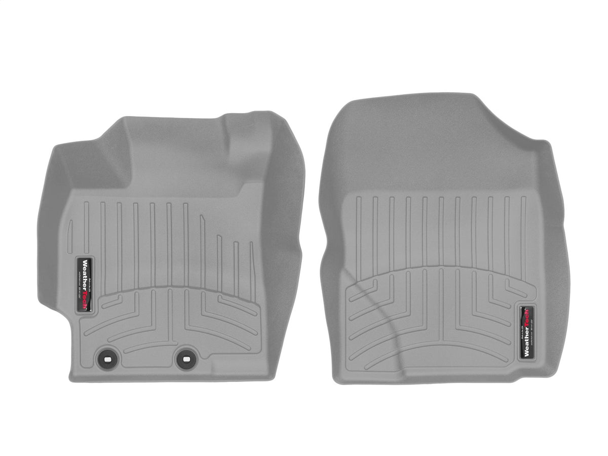 Weathertech - FloorLiner™ DigitalFit® Gray Front & Rear Set 12-14 Toyota Yaris - 4612261-464182