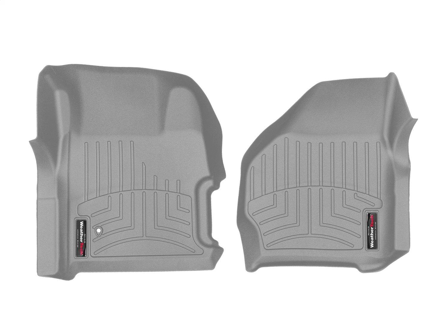Weathertech - FloorLiner™ DigitalFit® Gray Front & Rear Set 99-07 Ford F-250 / 99-07 Ford F-350 - 461251-460022