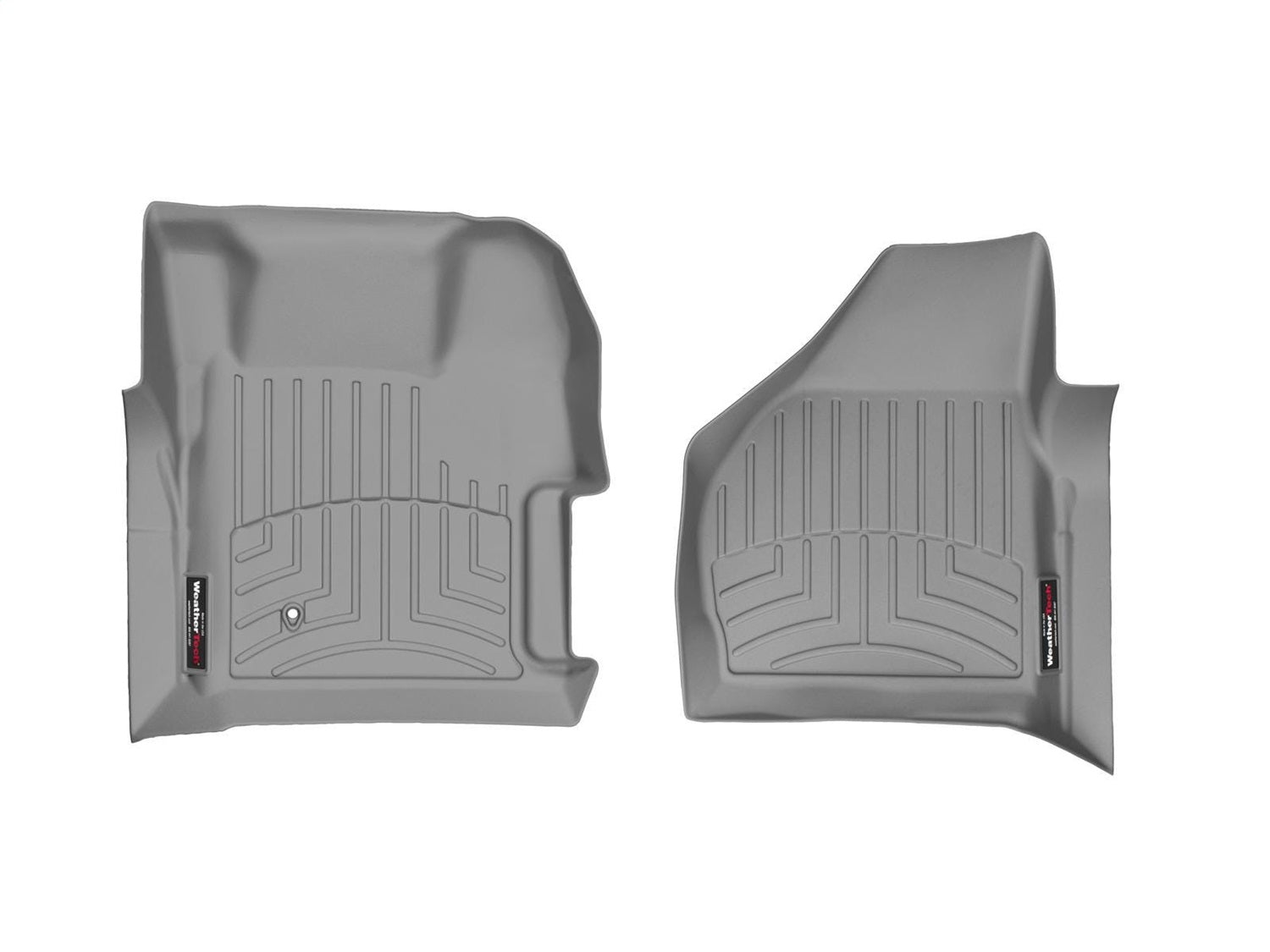 Weathertech - FloorLiner™ DigitalFit® Gray Front & Rear Set 08-10 Ford F-250 / 08-10 Ford F-350 / 08-10 Ford F-450-Super