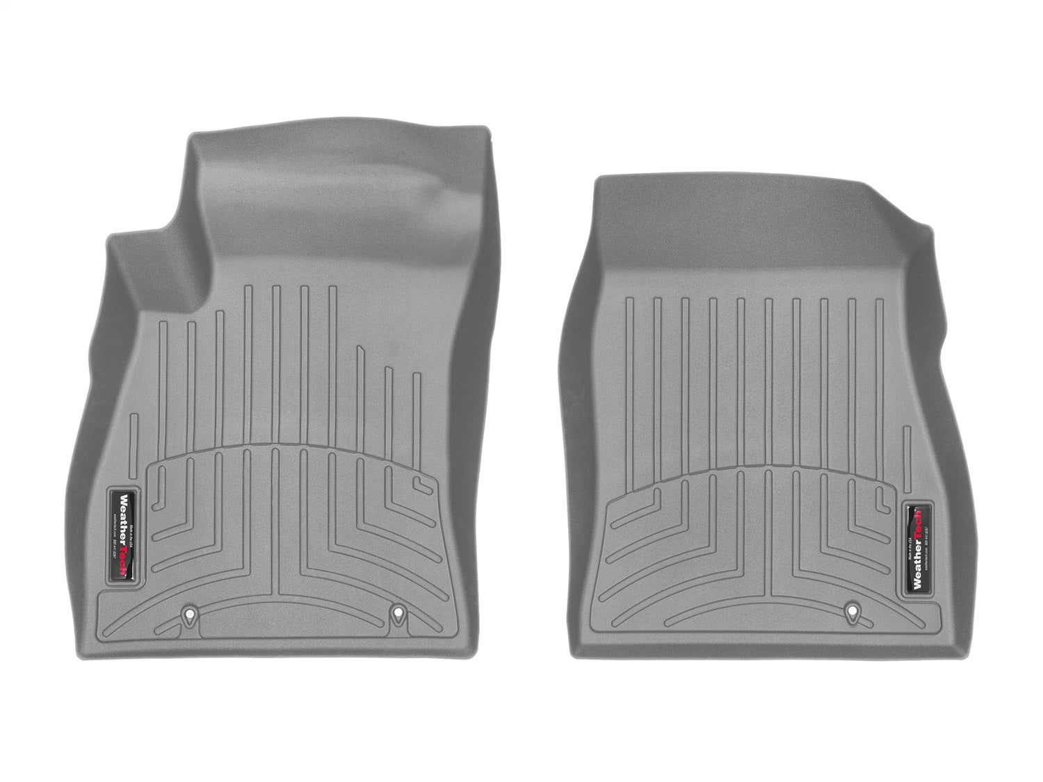 Weathertech - FloorLiner™ DigitalFit® Gray Front & Rear Set 17-19 Nissan Sentra - 4612791-464912