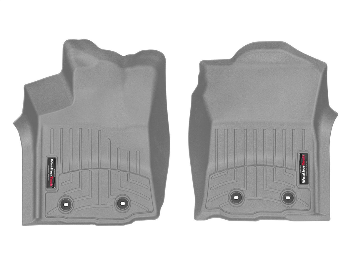 Weathertech - FloorLiner™ DigitalFit® Gray Front & Rear Set 18-23 Toyota Tacoma - 4612991-468722