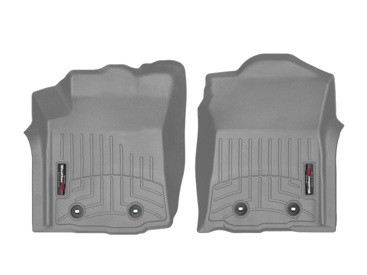 Weathertech - FloorLiner™ DigitalFit® Gray Front & Rear Set 18-23 Toyota Tacoma - 4613011-468722