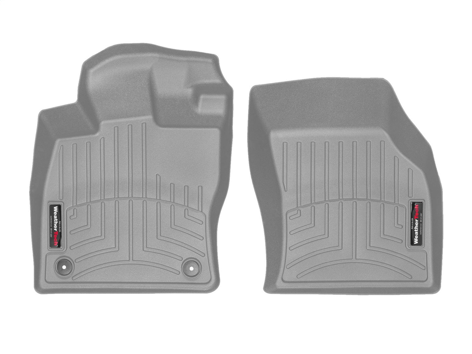 Weathertech - FloorLiner™ DigitalFit® Gray Front & Rear Set 19-25 Volkswagen Jetta - 461317-1-2