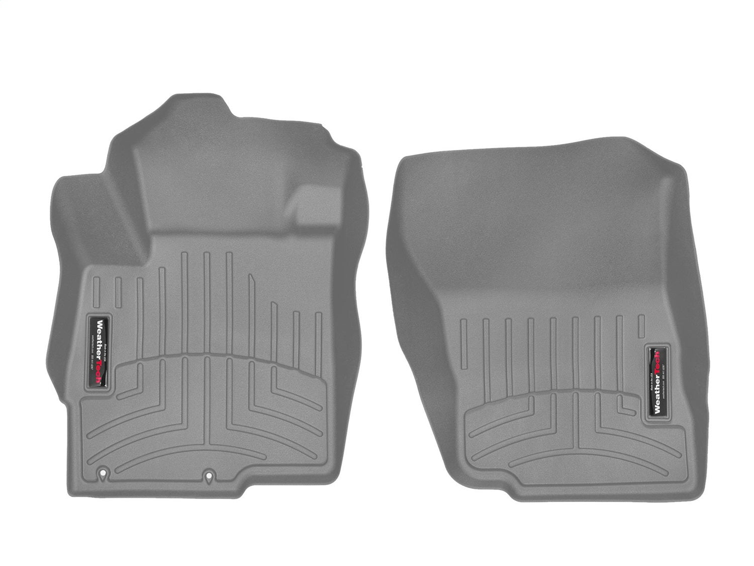 Weathertech - FloorLiner™ DigitalFit® Gray Front & Rear Set 18-25 Mitsubishi Eclipse-Cross - 461322-1-2