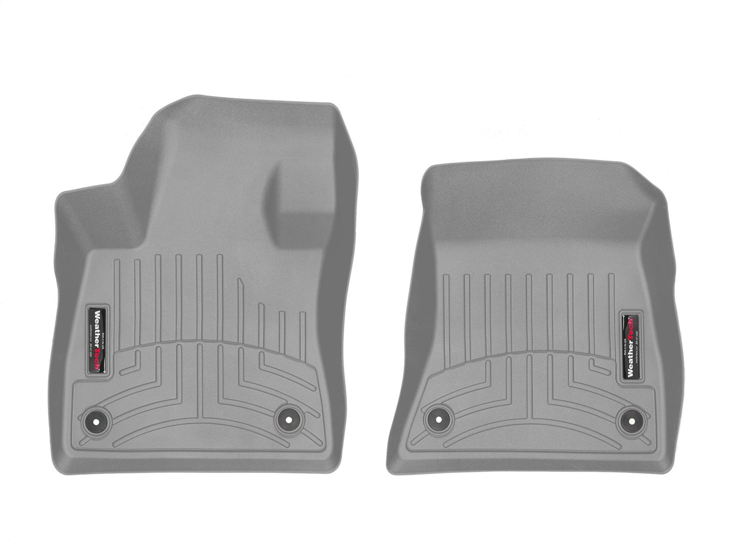 Weathertech - FloorLiner™ DigitalFit® Gray Front & Rear Set - 461337-1-3