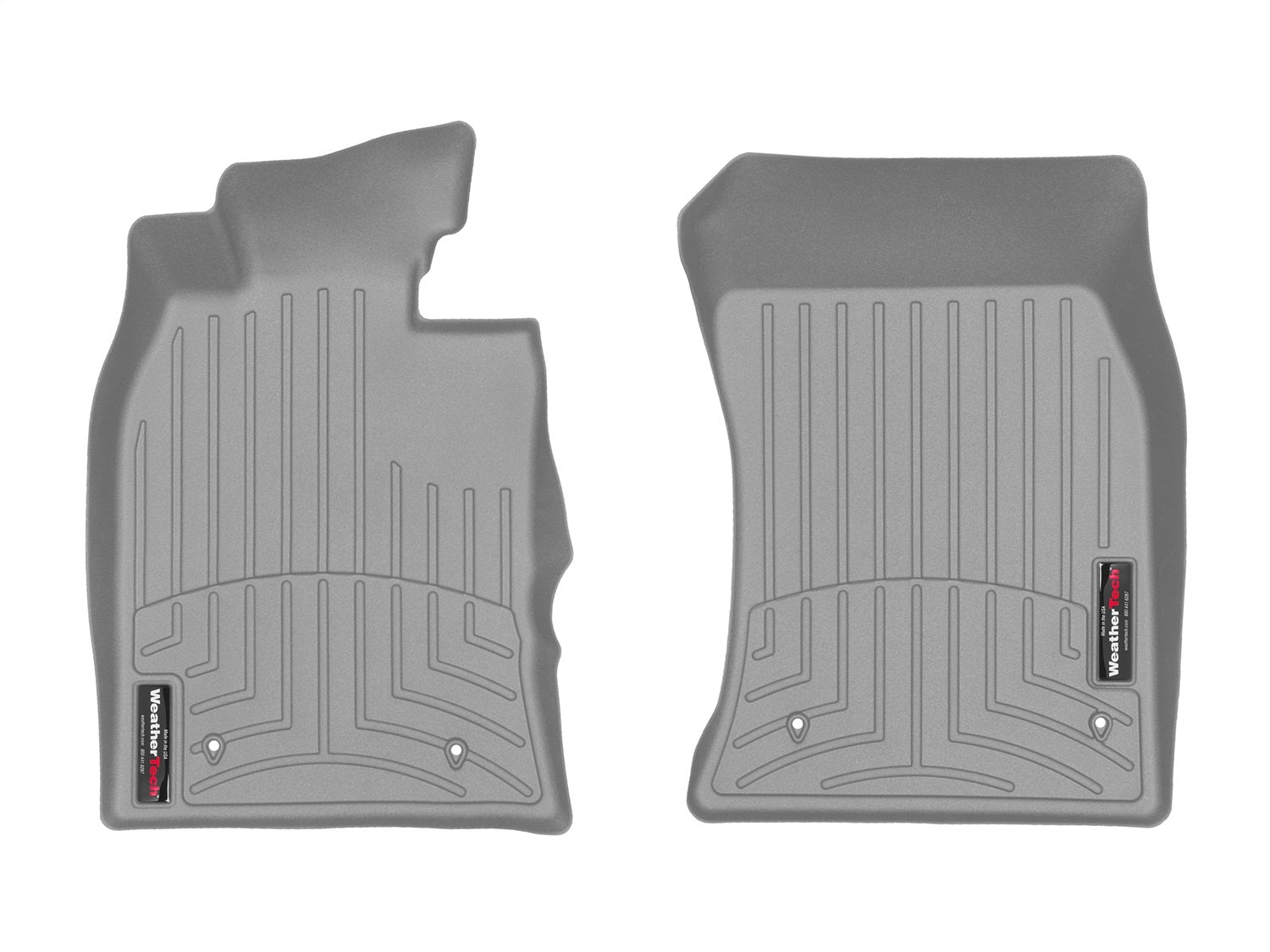 Weathertech - FloorLiner™ DigitalFit® Gray Front & Rear Set 02-07 Mini Cooper - 461371-461362