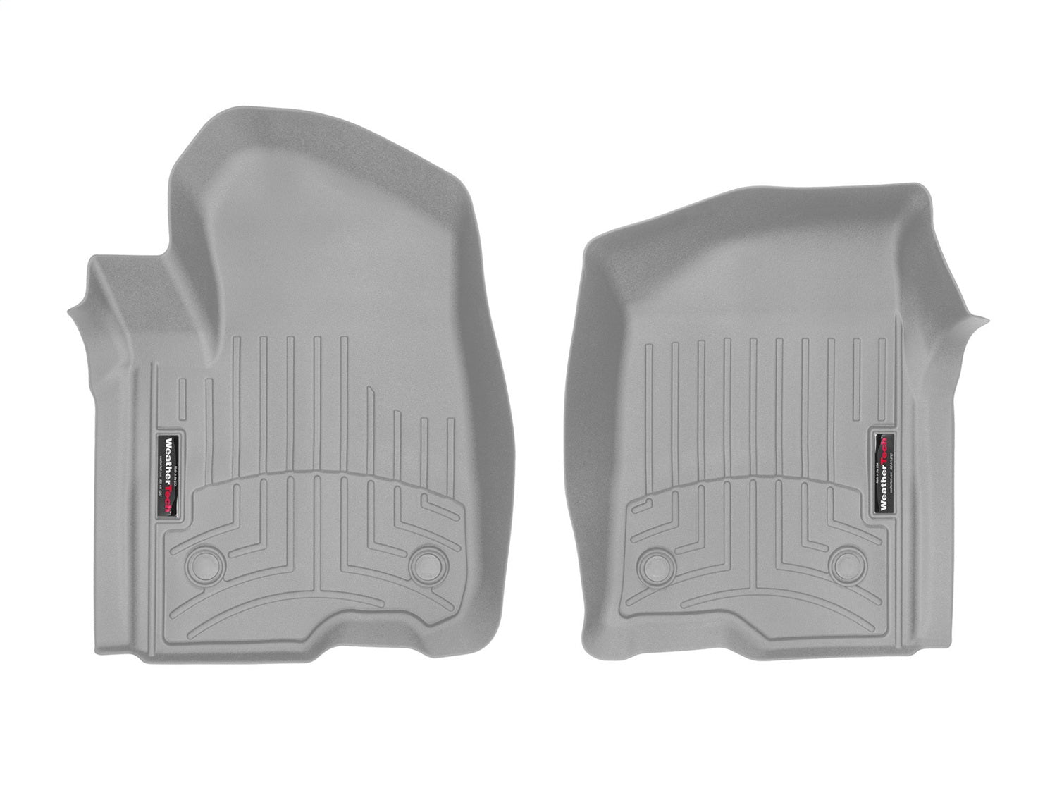 Weathertech - FloorLiner™ DigitalFit® Gray Front & Rear Set - 461436-1-2