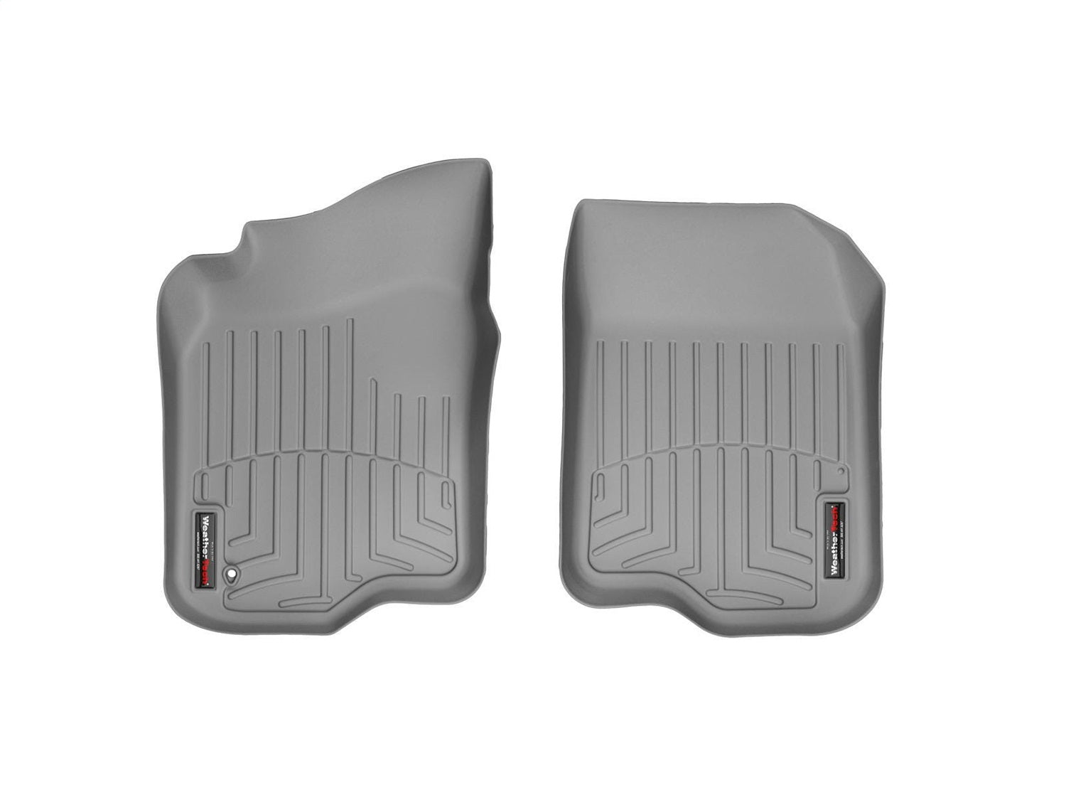 Weathertech - FloorLiner™ DigitalFit® Gray Front & Rear Set 08-12 Chevrolet Malibu / 07-09 Saturn Aura - 46144-1-2