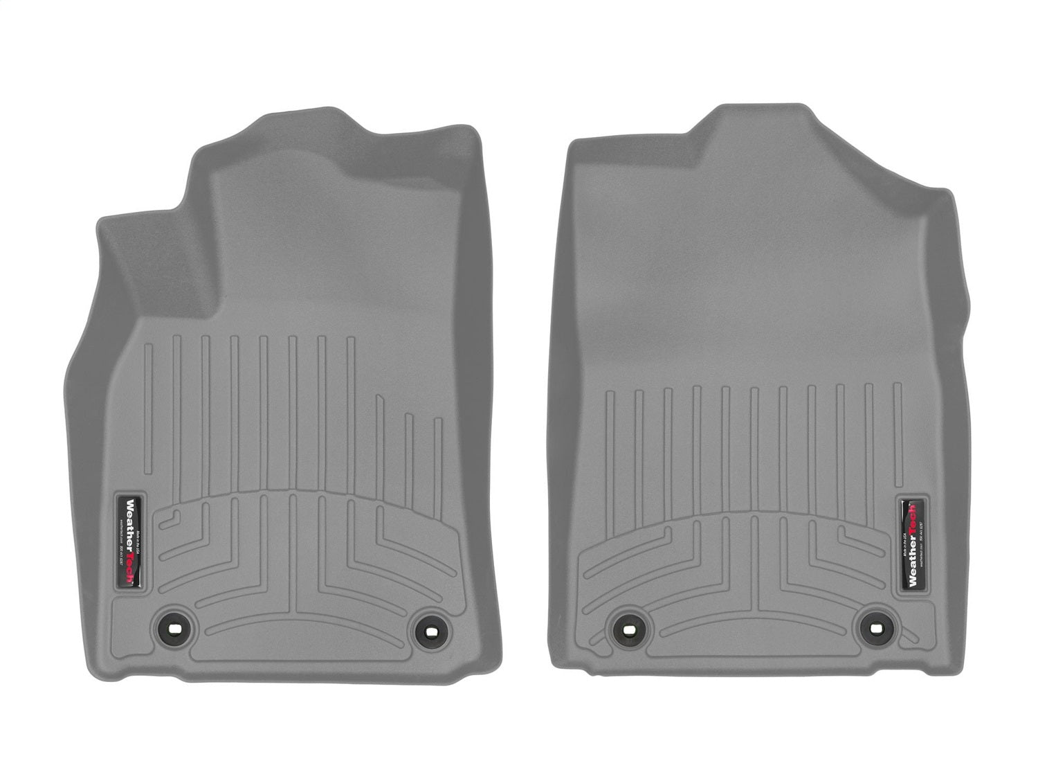 Weathertech - FloorLiner™ DigitalFit® Gray Front & Rear Set 13-18 Lexus ES - 4614591-464763