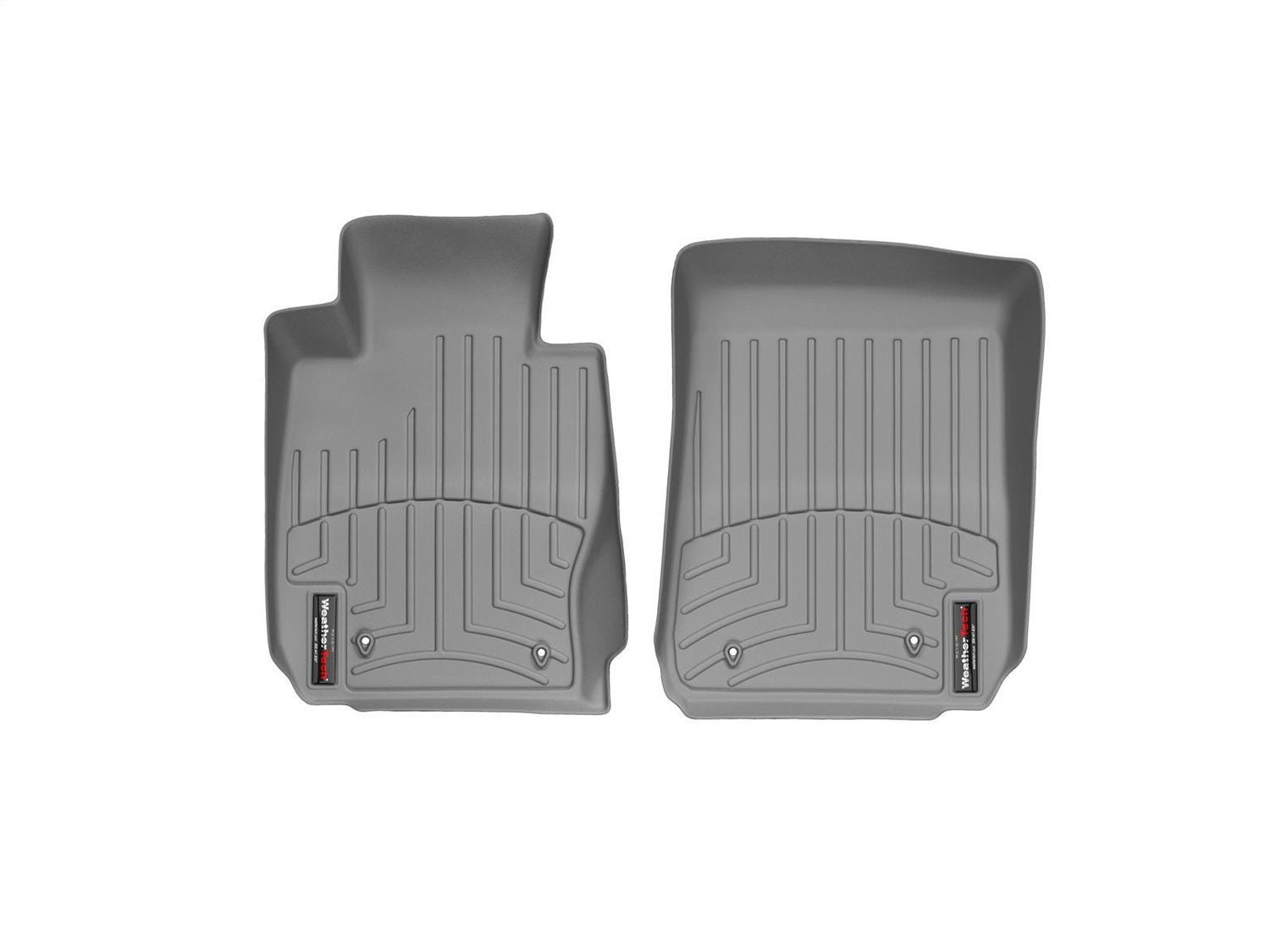 Weathertech - FloorLiner™ DigitalFit® Gray Front & Rear Set 06-13 BMW 3-Series - 46146-1-2