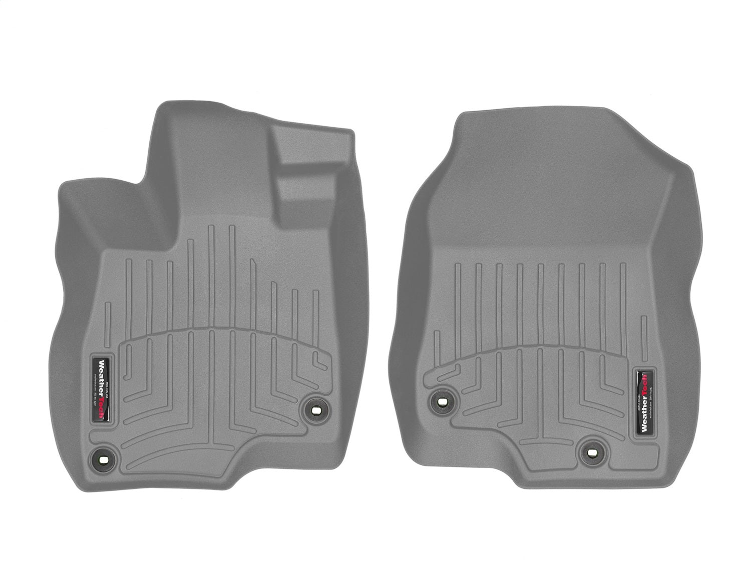 Weathertech - FloorLiner™ DigitalFit® Gray Front & Rear Set 19-26 Acura RDX - 461469-1-2
