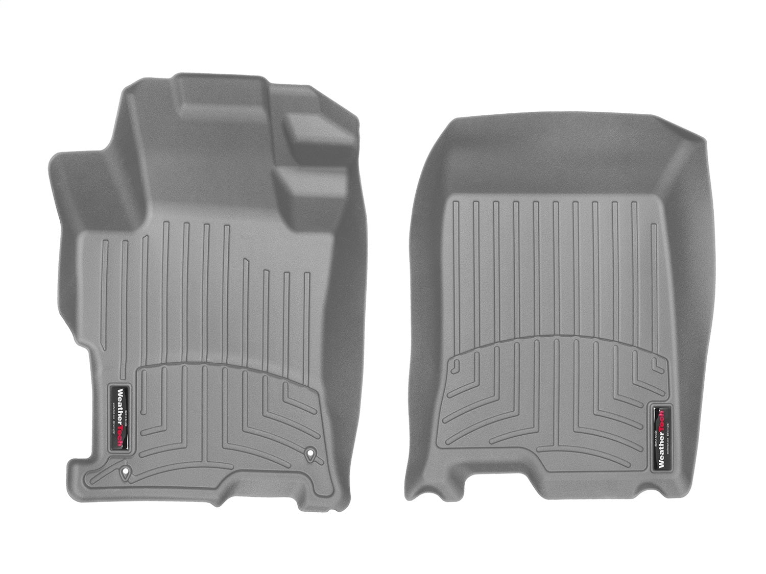 Weathertech - FloorLiner™ DigitalFit® Gray Front & Rear Set 08-12 Honda Accord - 46148-1-3